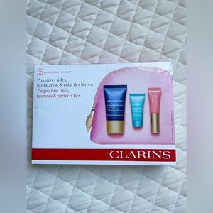 Clarins skin care set
